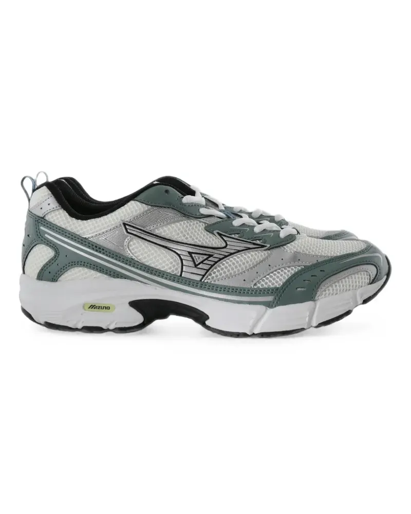 Mizuno mesh-panelled logo-patch sneakers - Weiß Weiß
