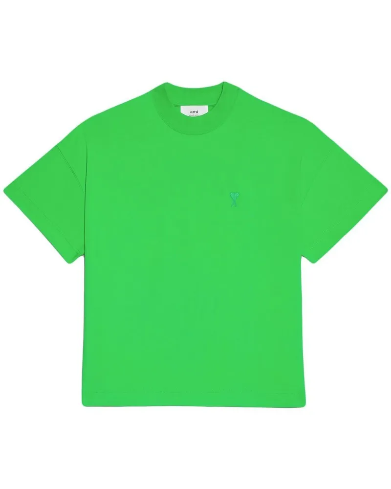 AMI Paris Ami de Coeur T-Shirt - Grün Grün