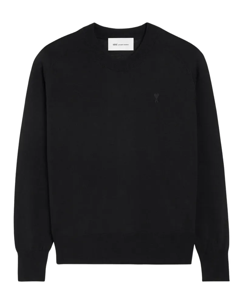 AMI Paris Ami de Coeur crew-neck sweater - Schwarz Schwarz