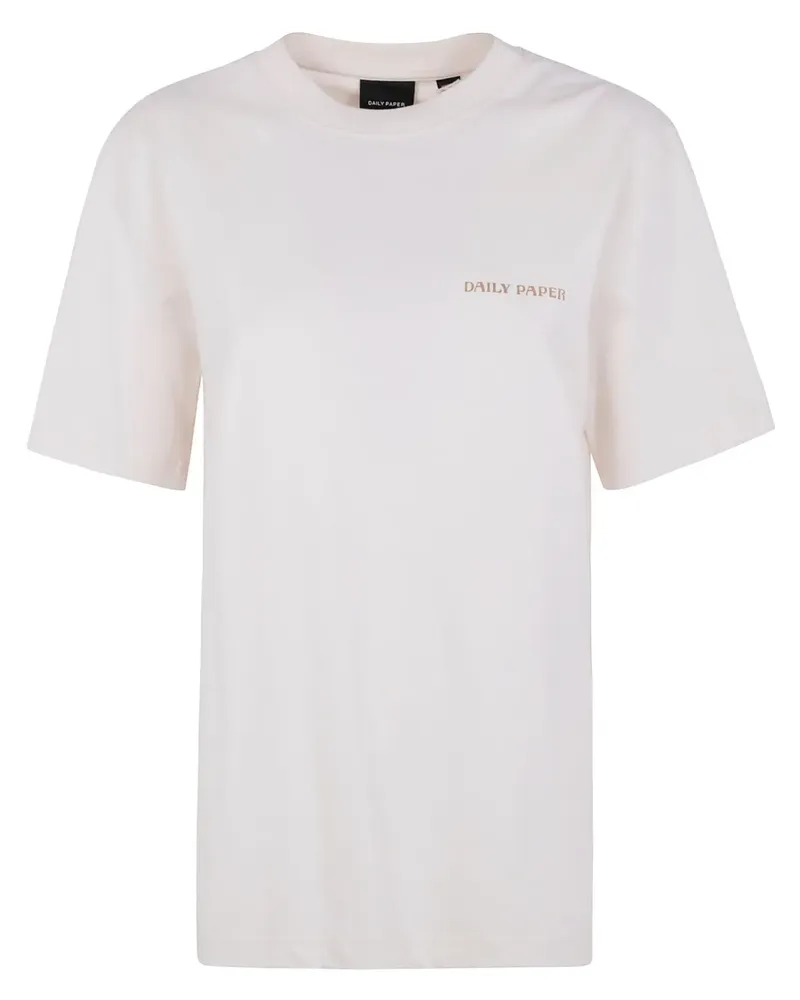 Daily Paper T-Shirt mit grafischem Print - Weiß Weiß