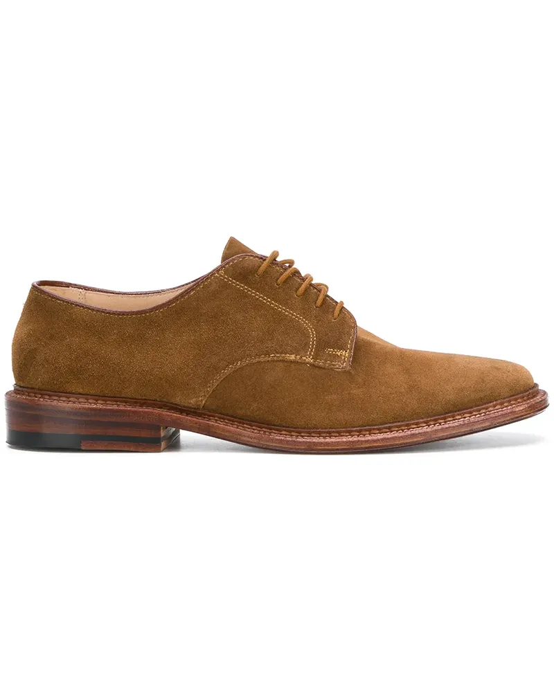 Alden Klassische Derby-Schuhe - Braun Braun