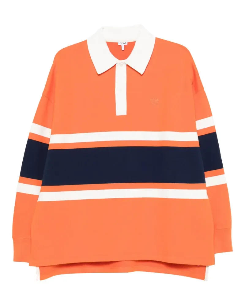 Loewe Langärmeliges Poloshirt - Orange Orange