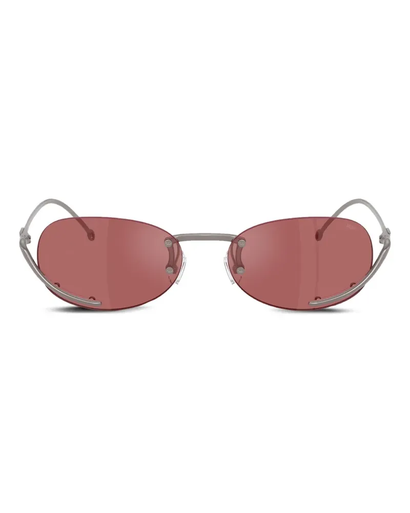 Diesel 0dl1004 Sonnenbrille - Silber Silber