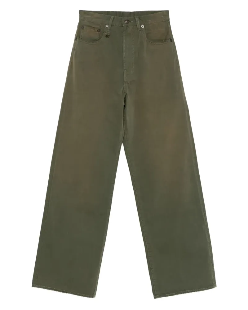 R13 five-pocket jeans - Grün Grün