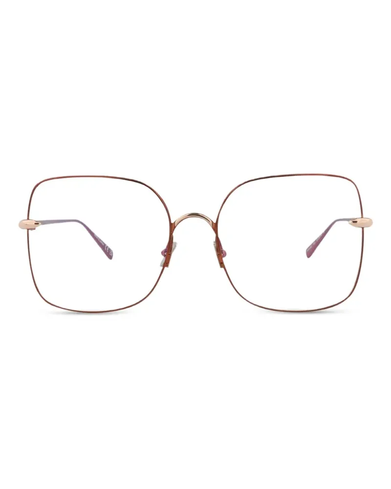 Pomellato Brille mit eckigem Gestell - Braun Braun