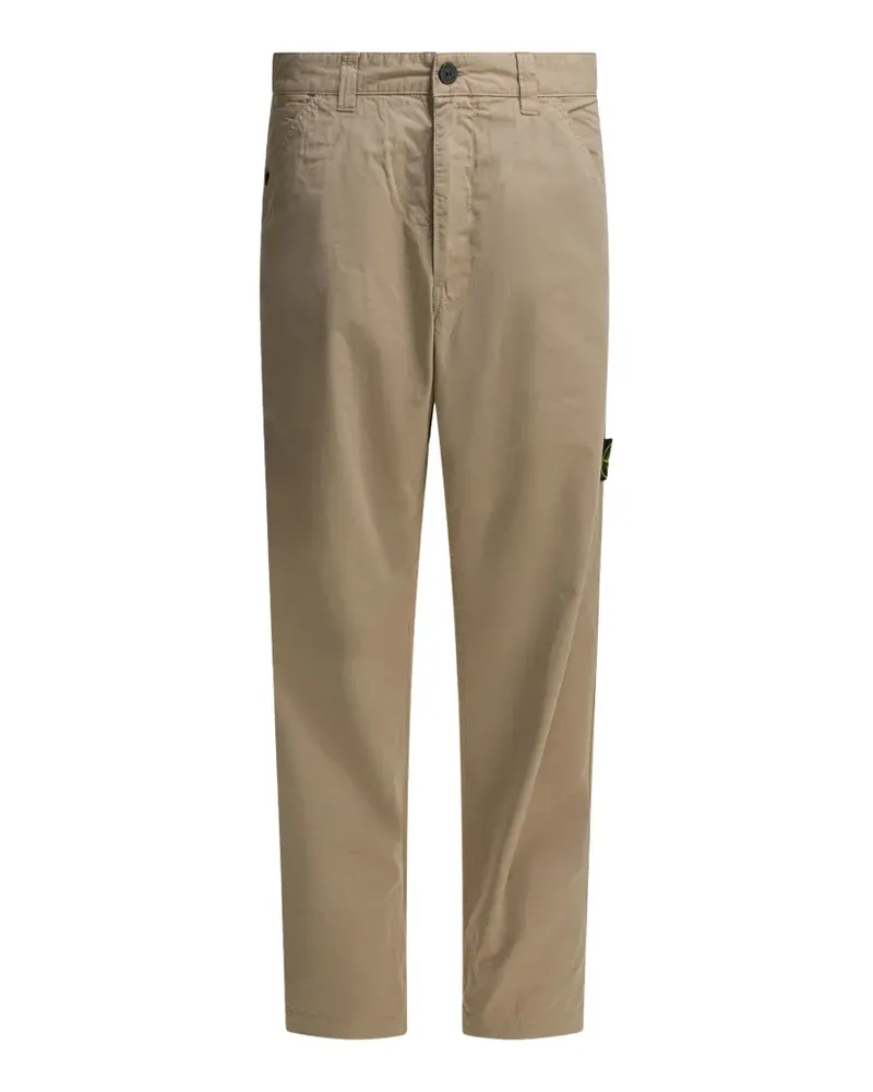 Stone Island Compass-badge trousers - Nude Nude