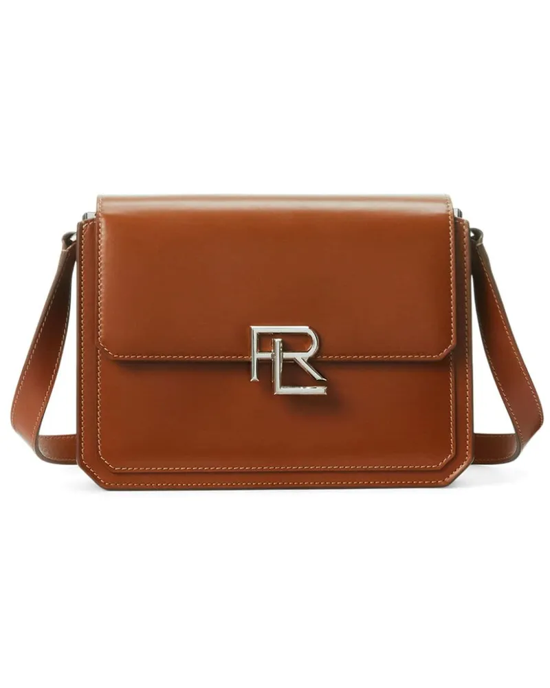 Ralph Lauren Umhängetasche mit Logo-Schild - Braun Braun