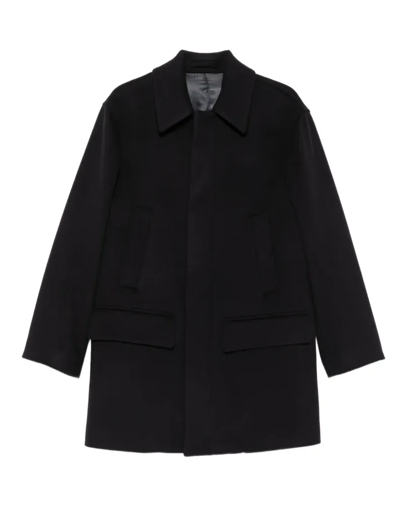 LARDINI Peggy Mantel aus Schurwolle - Schwarz Schwarz