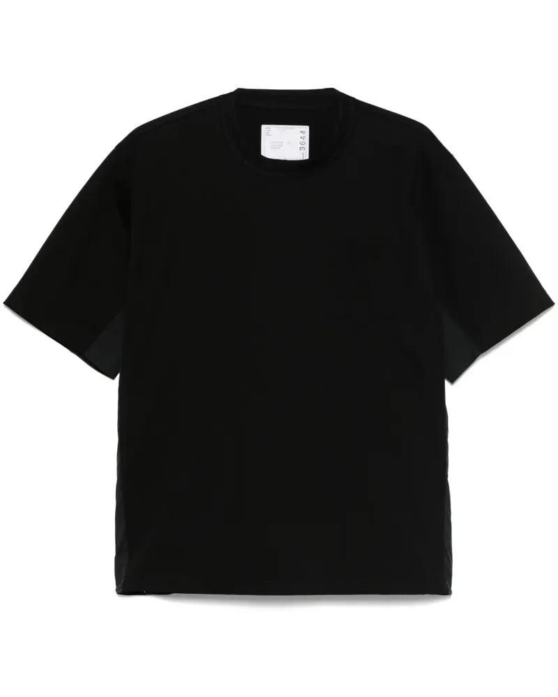 Sacai x Spiewak T-Shirt - Schwarz Schwarz
