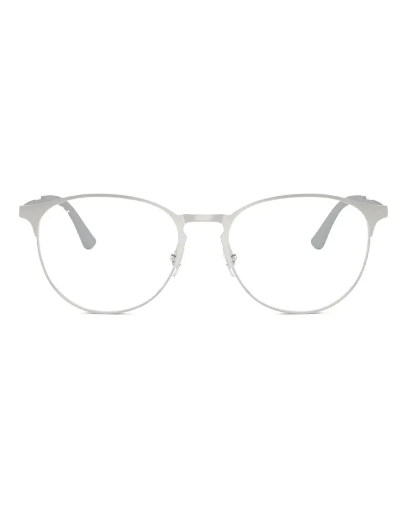 Ray Ban Brille mit rundem Gestell - Silber Silber