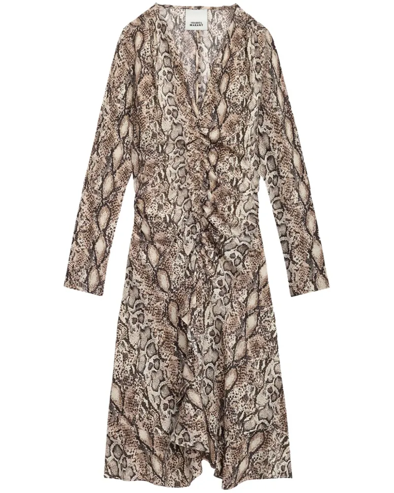 Isabel Marant Octavia Minikleid - Nude Nude