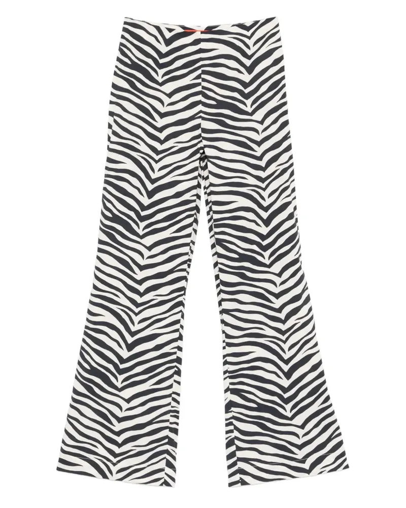 Simon Miller Pia Hose mit Zebra-Print - Schwarz Schwarz