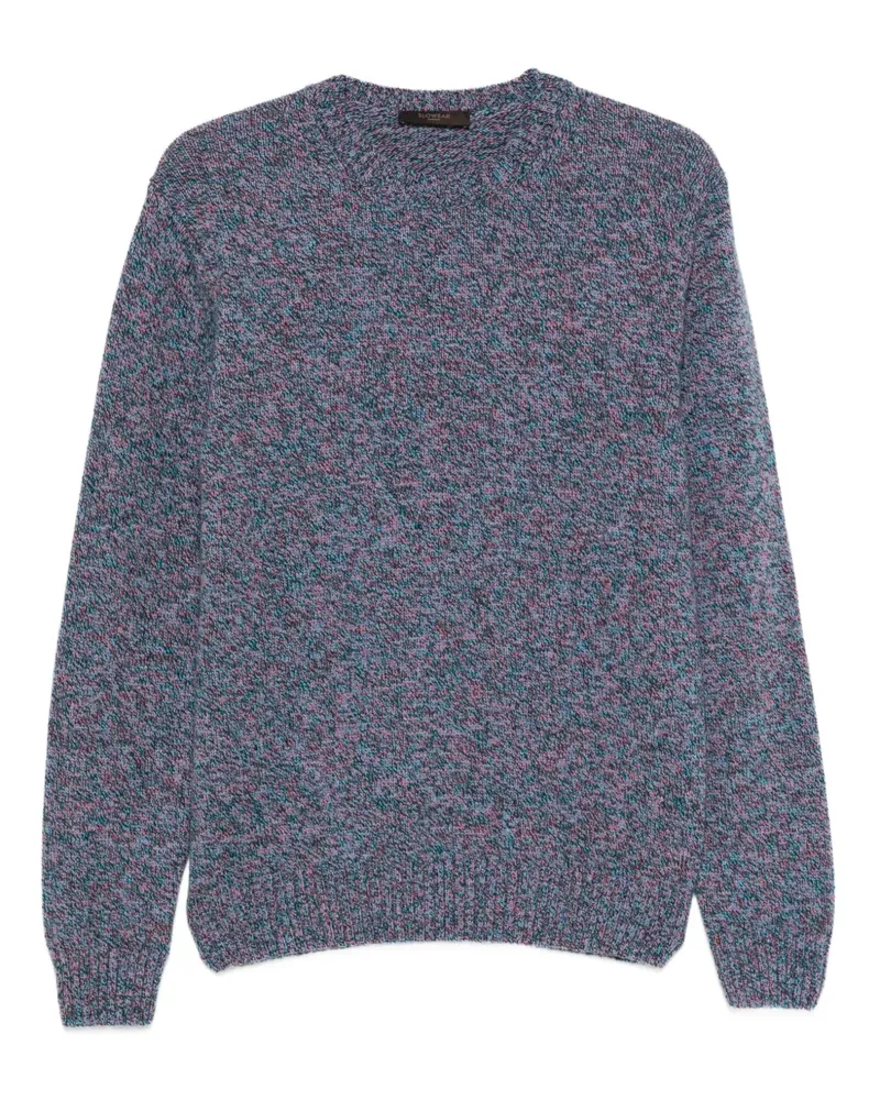Zanone Pullover mit rundem Ausschnitt - Blau Blau