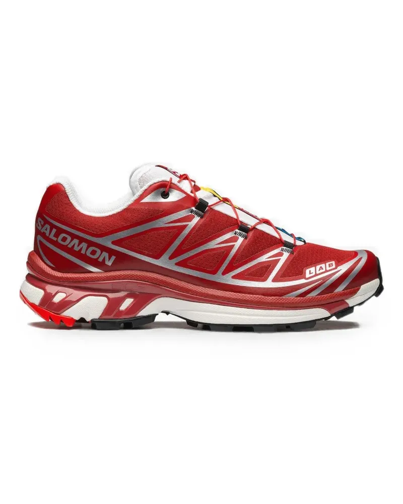 Salomon XT-6 lace-up sneakers - Rot Rot