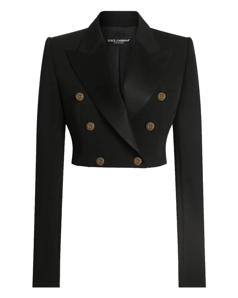 Dolce & Gabbana Doppelreihiges Sakko - Schwarz Schwarz