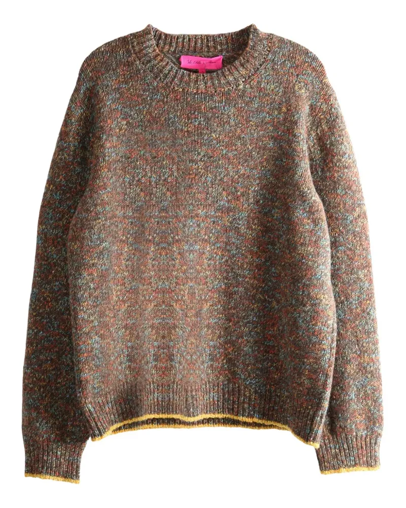 The Elder Statesman Confetti Pullover - Braun Braun