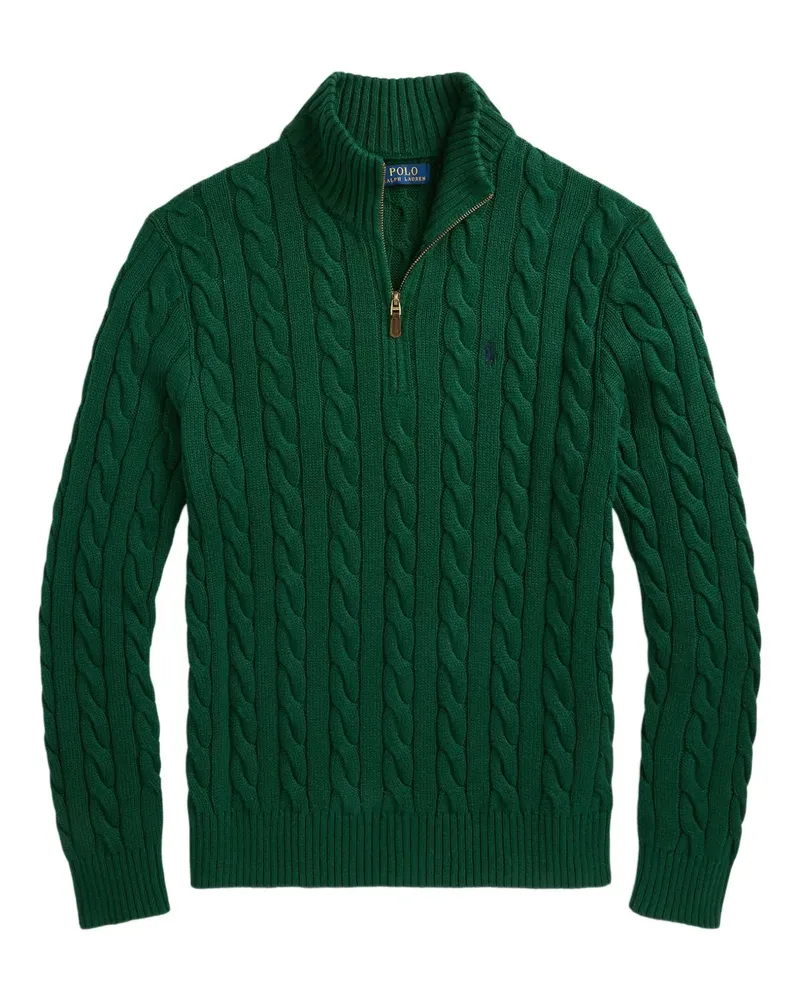 Ralph Lauren Pullover mit Zopfmuster - Grün Grün
