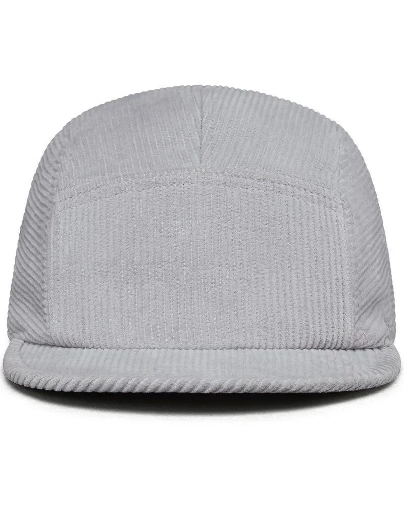Thom Browne Baseballkappe aus Cord - Grau Grau