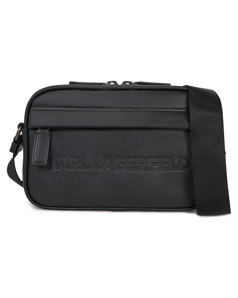 Karl Lagerfeld Essential Umhängetasche - Schwarz Schwarz
