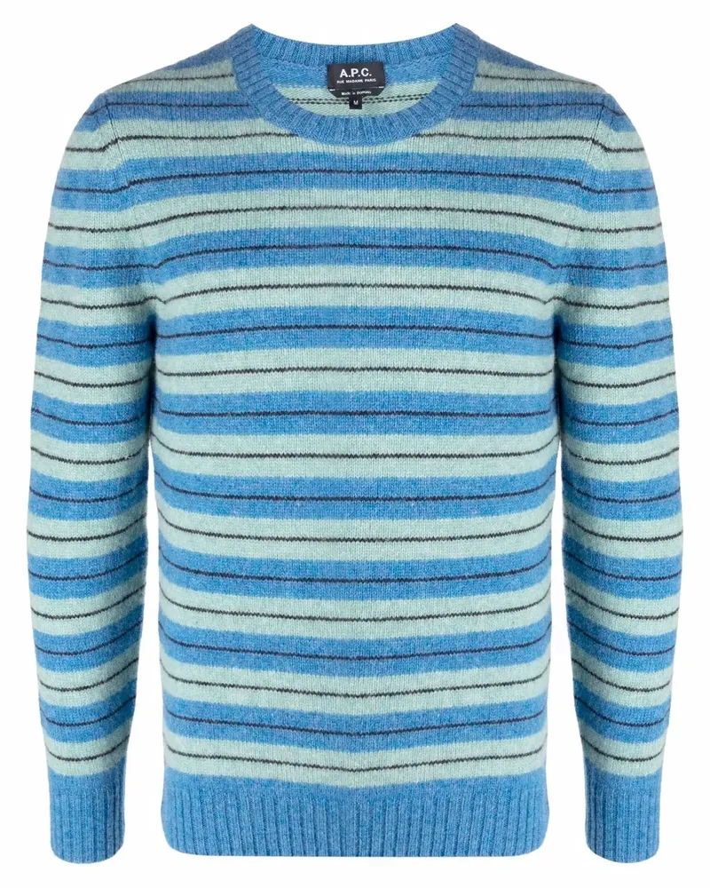 A.P.C. Gestrickter Pullover - Blau Blau