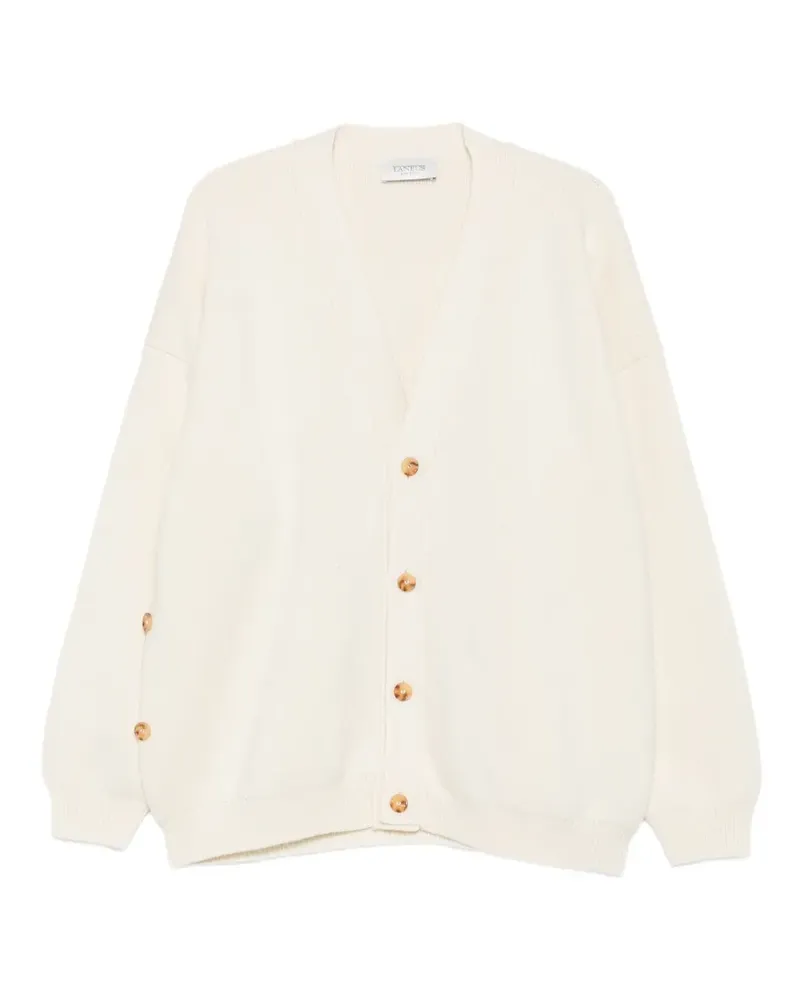 Laneus Cardigan mit V-Ausschnitt - Nude Nude
