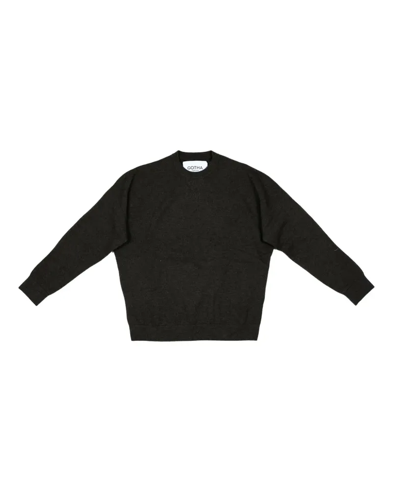 Gotha Klassischer Kaschmirpullover - Grün Grün