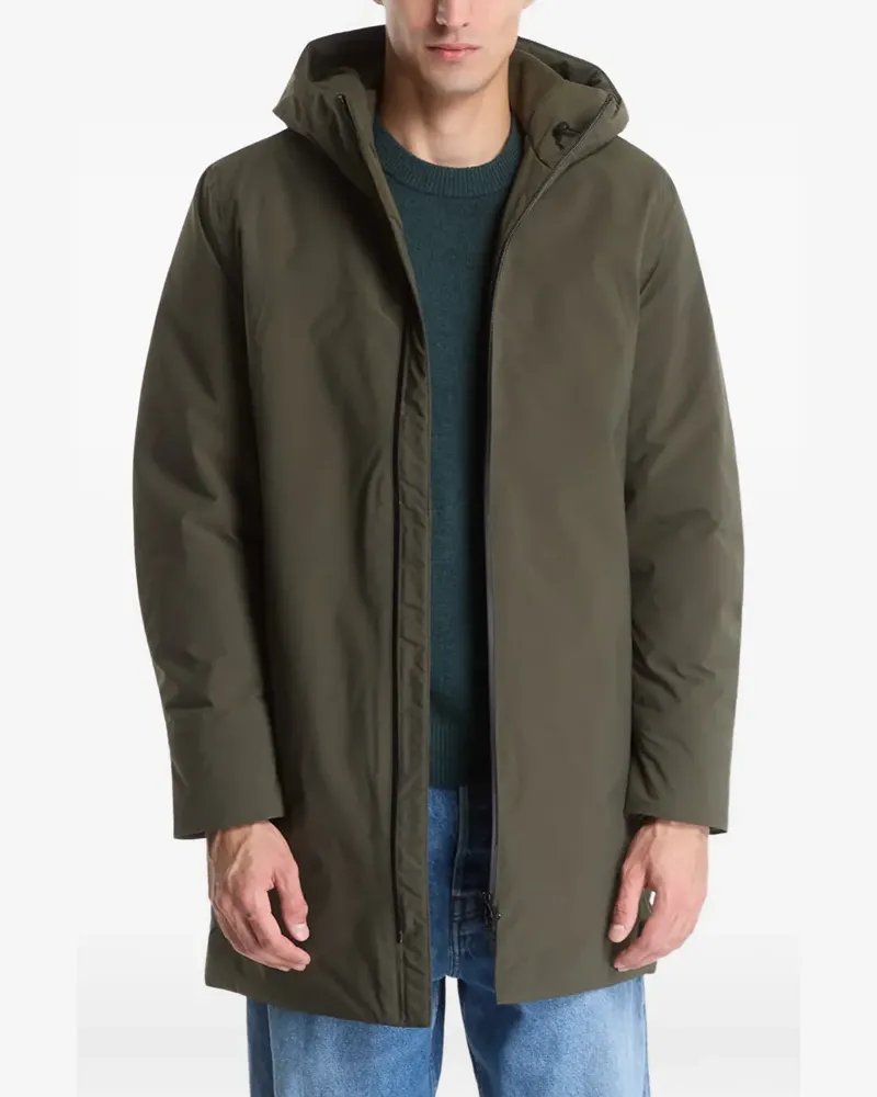 Samsøe & Samsøe Saclaus hooded zip-up coat - Grün Grün
