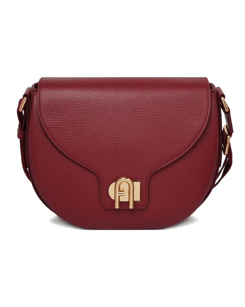 Furla Lotus Umhängetasche mit Arched Lock - Rot Rot