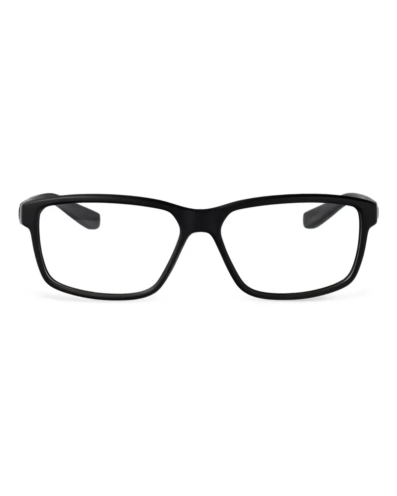 Nike Brille mit eckigem Gestell - Schwarz Schwarz