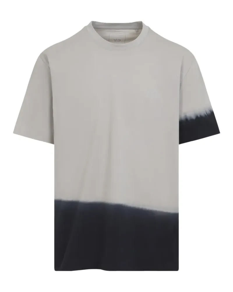 Y-3 T-Shirt mit Batikmuster - Braun Braun