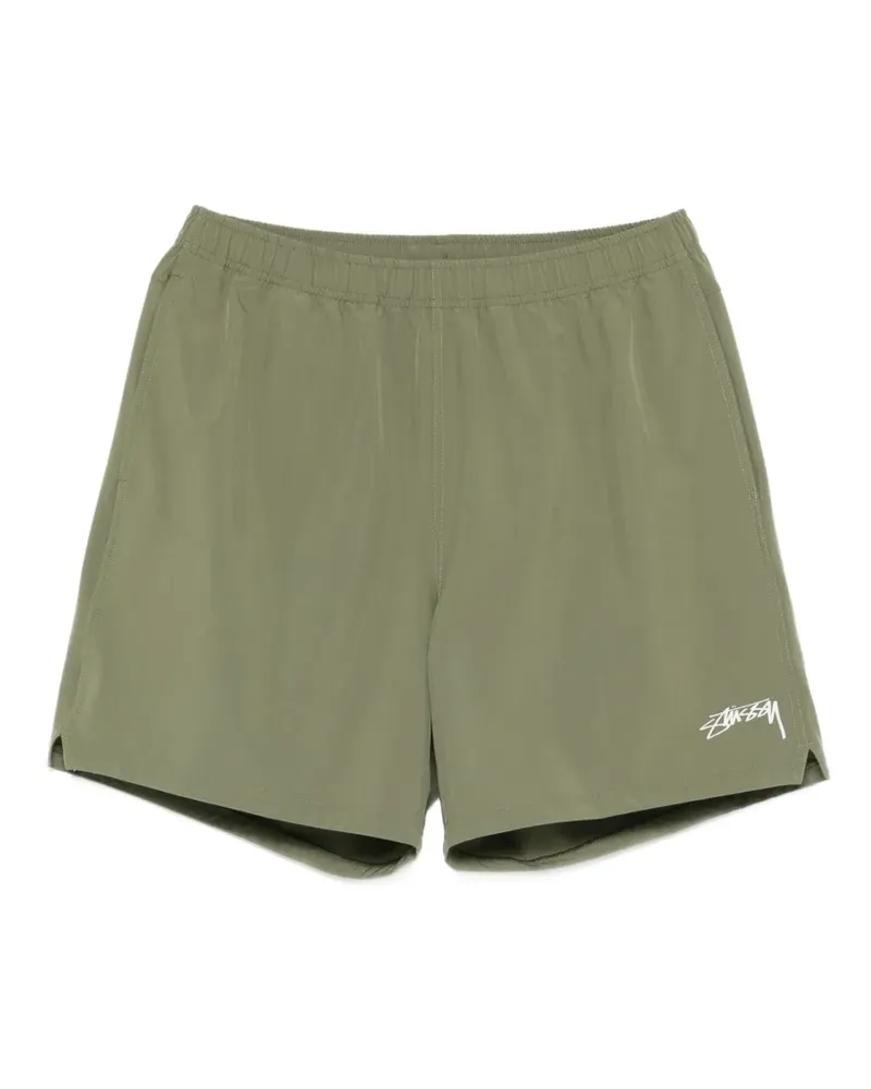 Stüssy logo shorts - Grün Grün