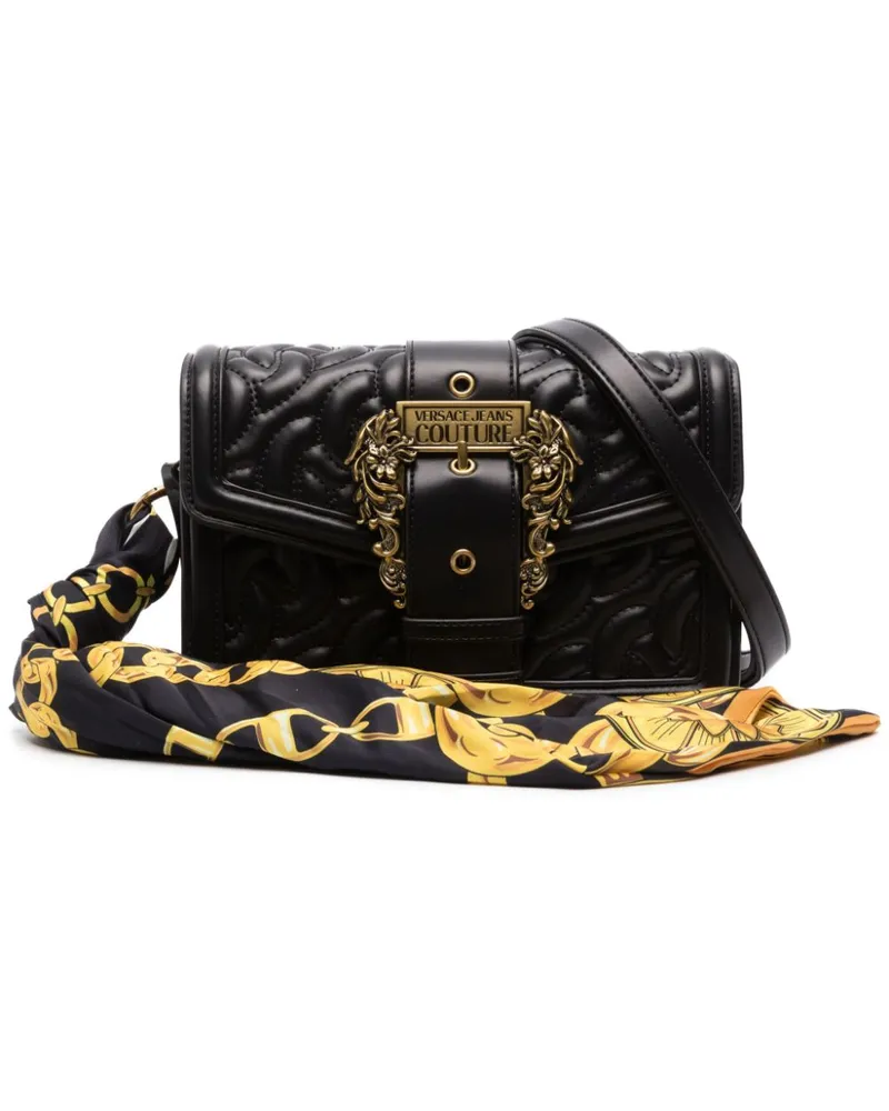Versace Jeans Schultertasche mit Schaldetail - Schwarz Schwarz