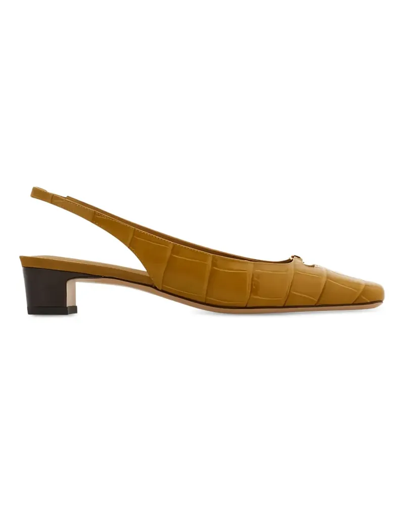 Ferragamo Pumps mit Slingback-Riemen - Braun Braun