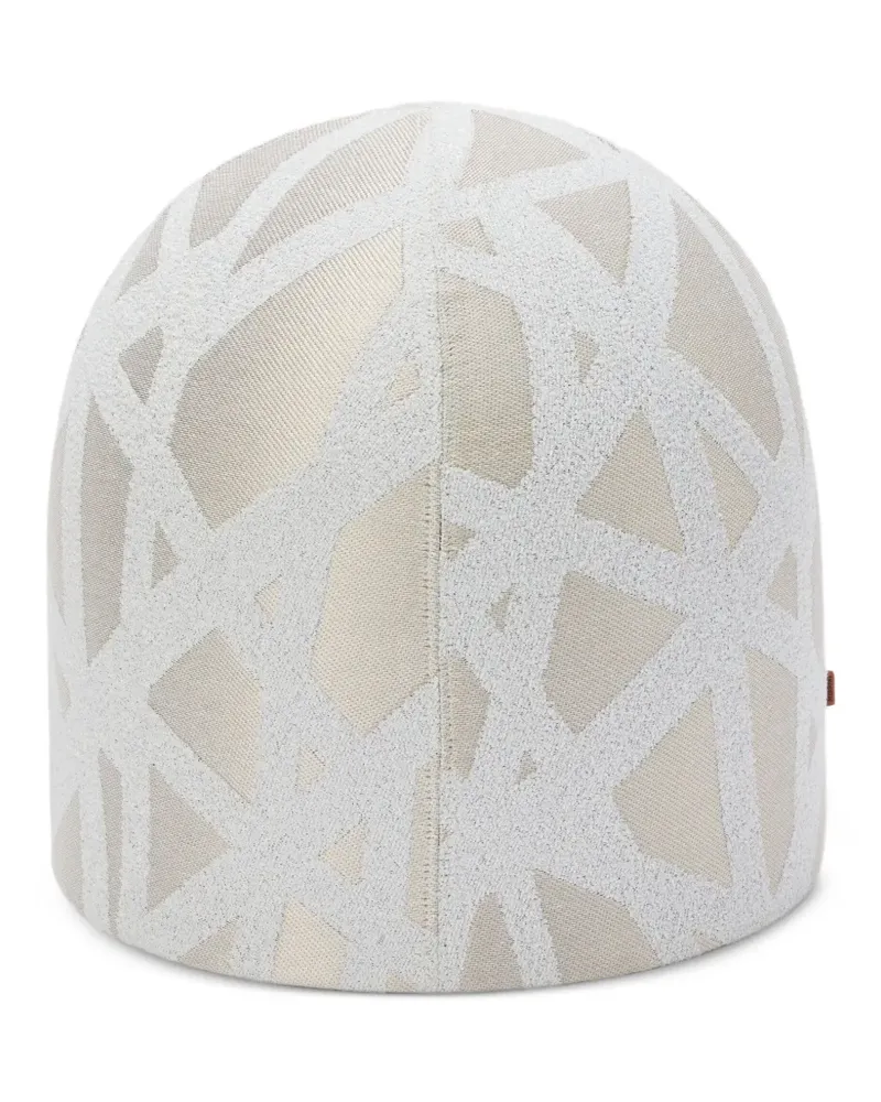 Missoni Home Kissen mit geometrischem Muster (50cm x 50cm) - Weiß Weiß
