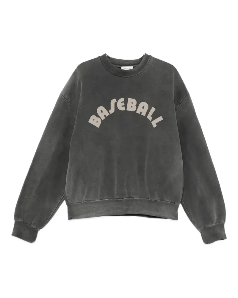 Fear of God logo-print cotton sweater - Schwarz Schwarz