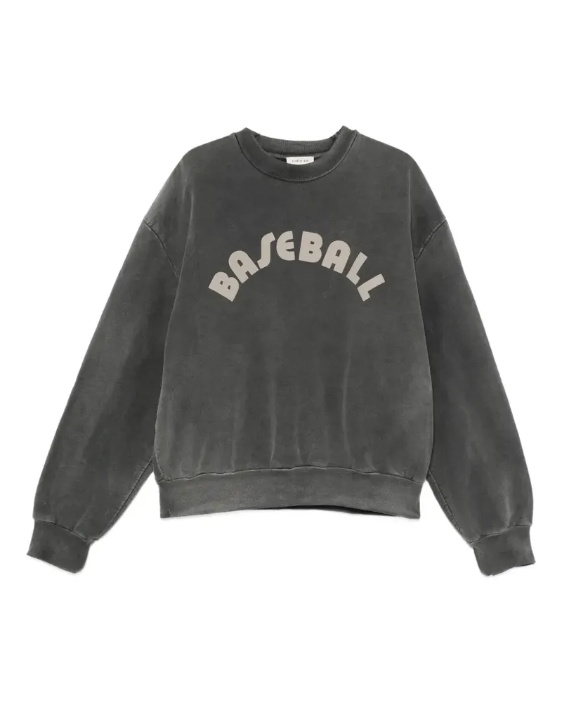 Fear of God logo-print cotton sweater - Schwarz Schwarz