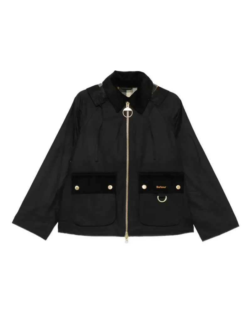 Barbour Carville Kapuzenjacke - Schwarz Schwarz