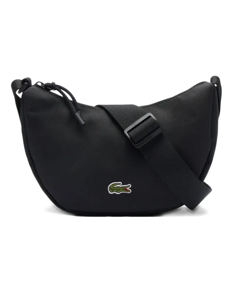 Lacoste Umhängetasche mit Logo-Schild - 000 NOIR BLACK 000