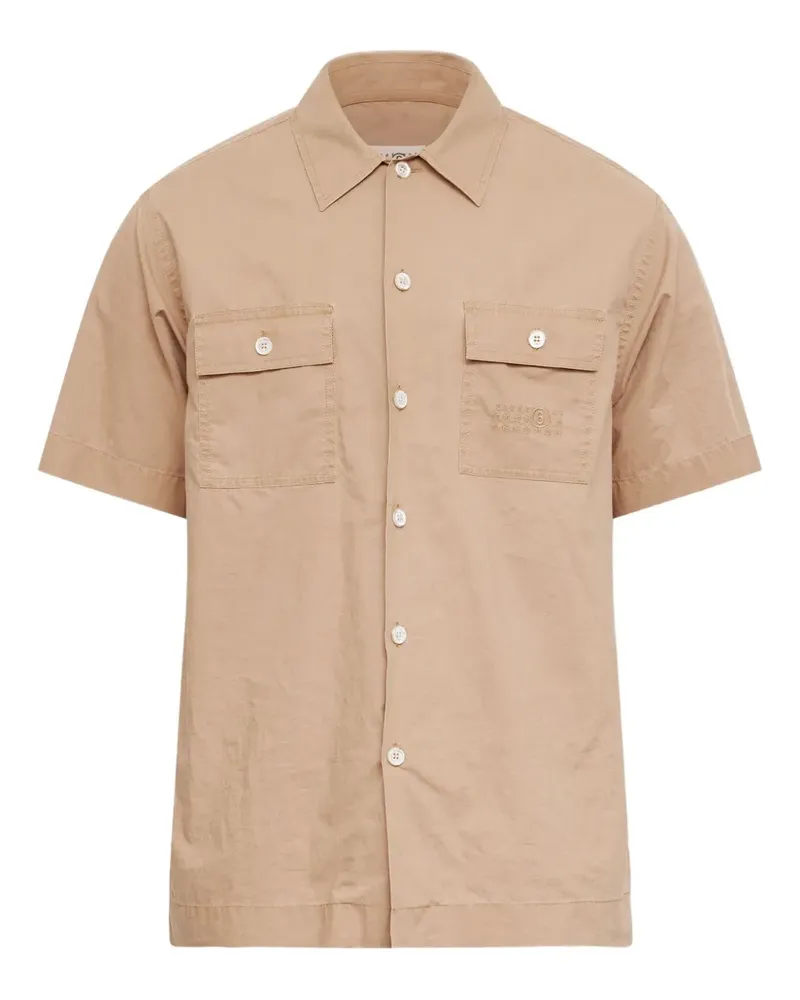 Maison Margiela Hemd mit Brusttasche - Nude Nude