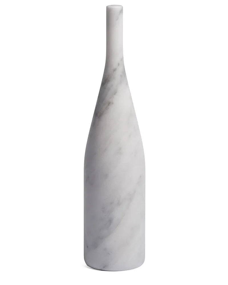 Salvatori Omaggio A Morandi' Flasche, 34cm Weiß