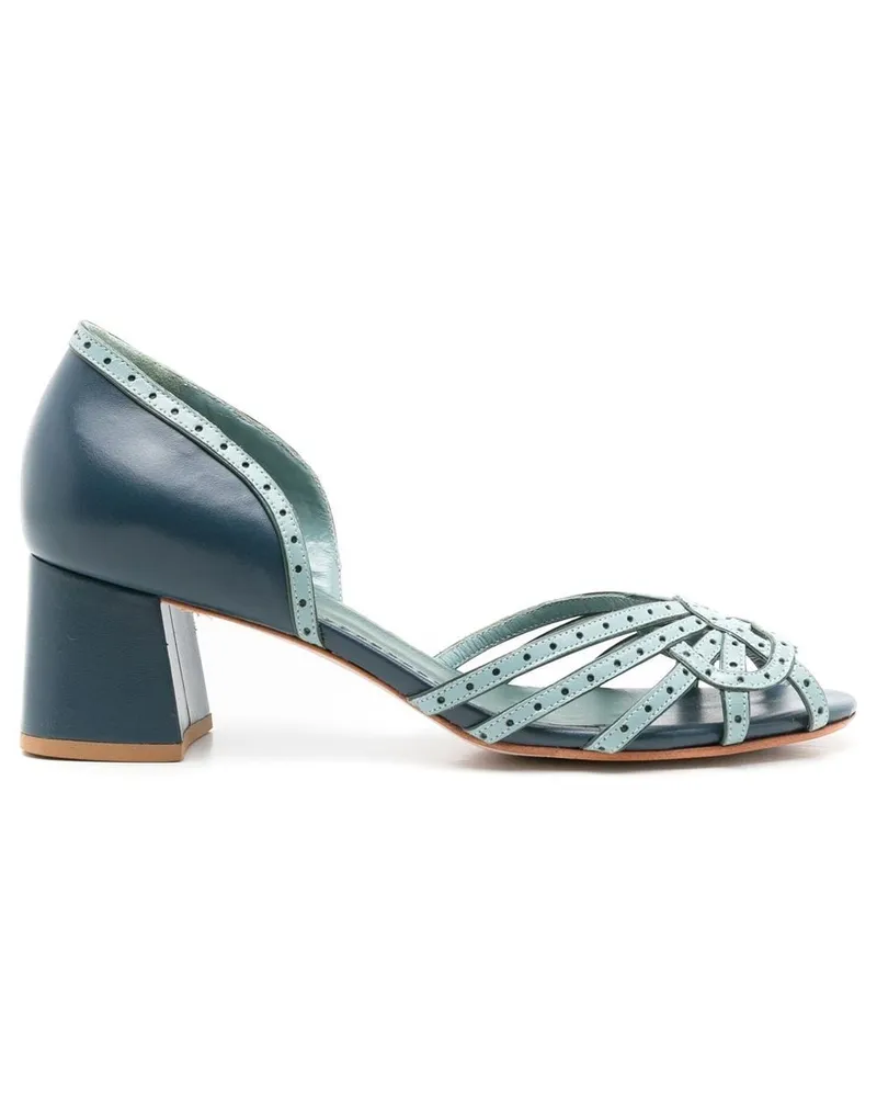 Sarah Chofakian Cordelia Sandalen 40mm - Blau Blau