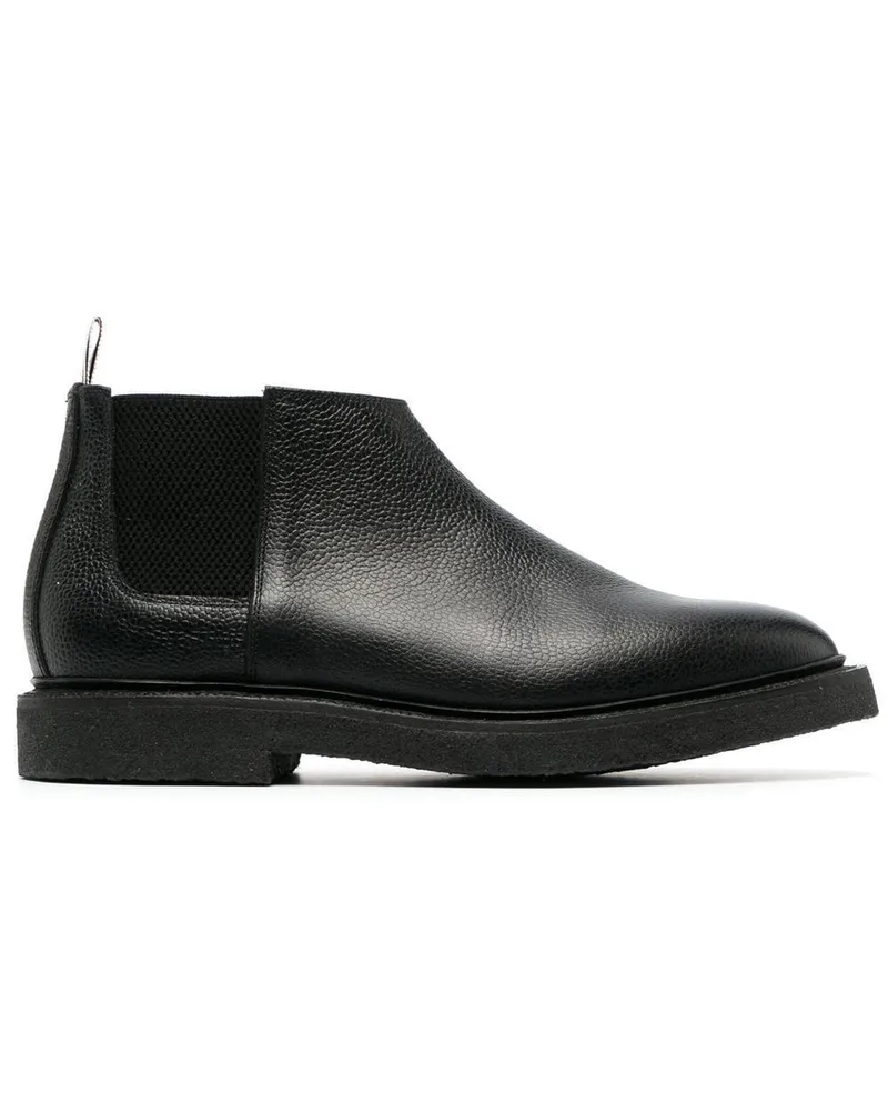 Thom Browne Klassische Chelsea-Boots - Schwarz Schwarz