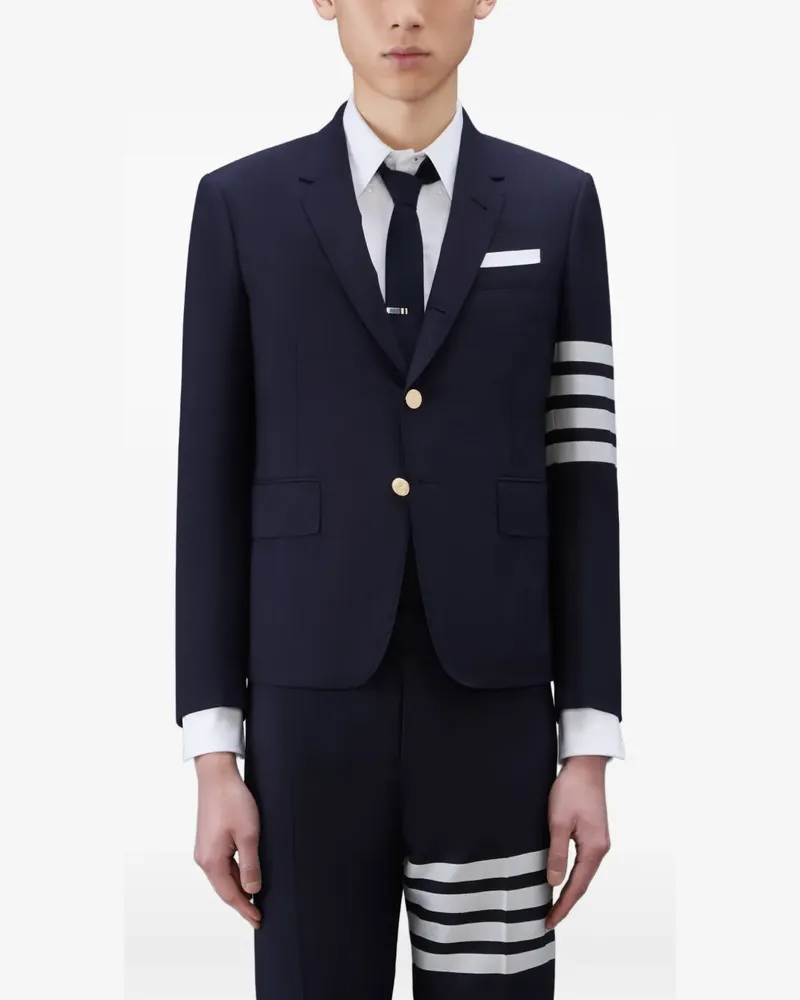 Thom Browne 4-Bar Sakko - Blau Blau