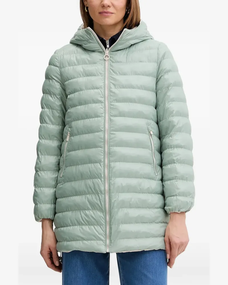 Geox Spherica hooded reversible parka - Nude Nude