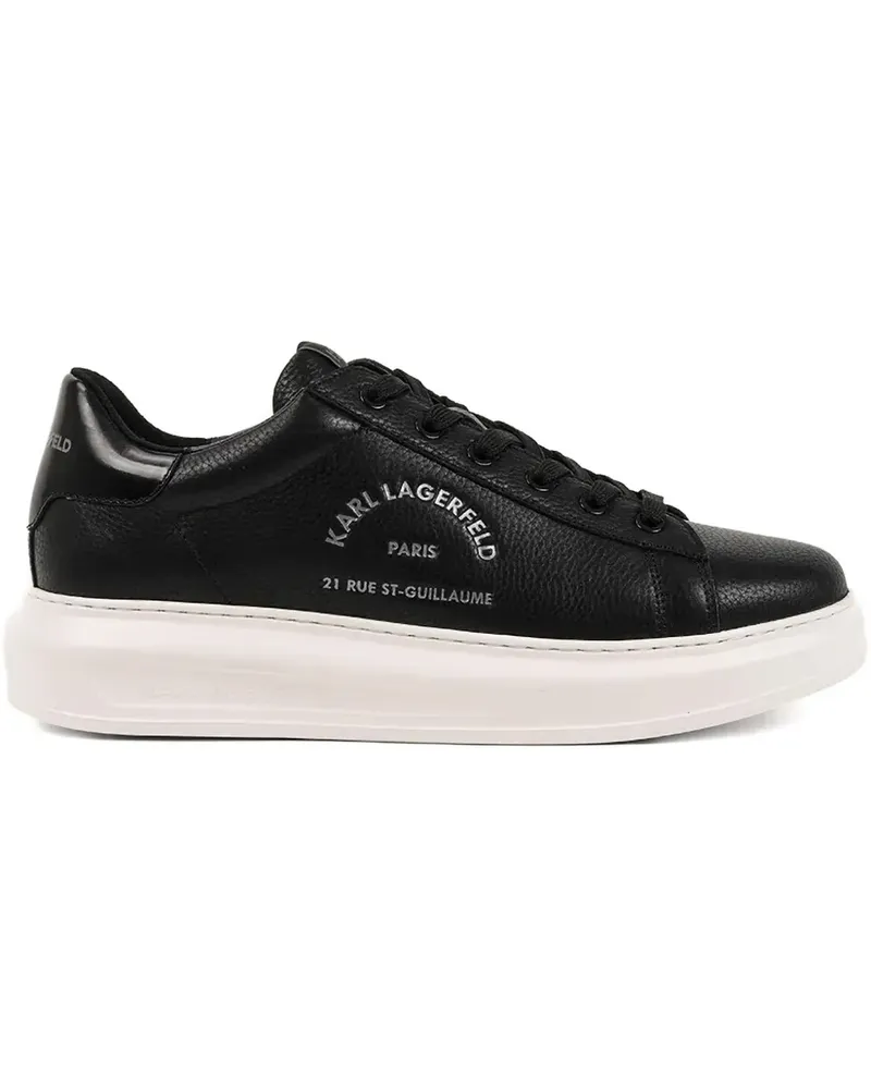 Karl Lagerfeld Sneakers mit Logo-Print - Schwarz Schwarz