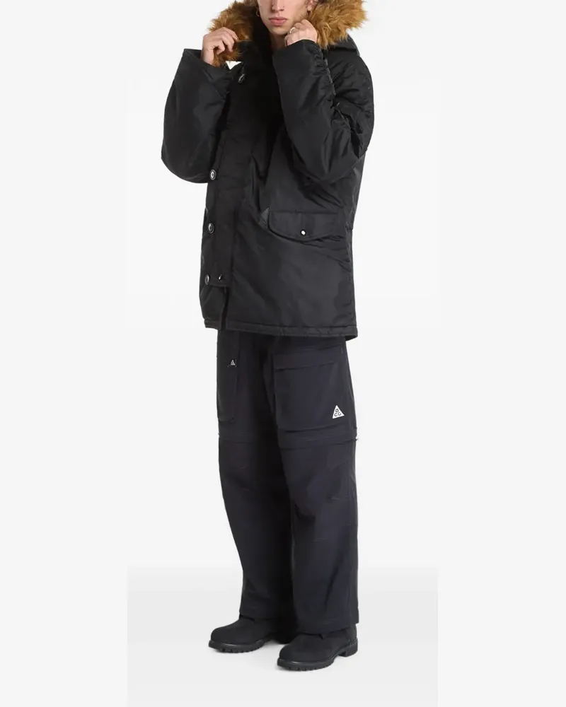 Alpha Industries N-3B Heritage parka - Schwarz Schwarz