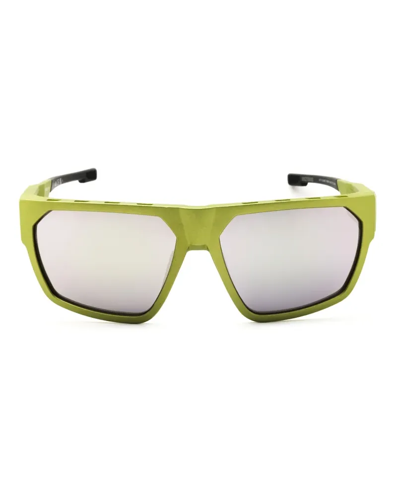 adidas geometric-frame sunglasses - Grün Grün