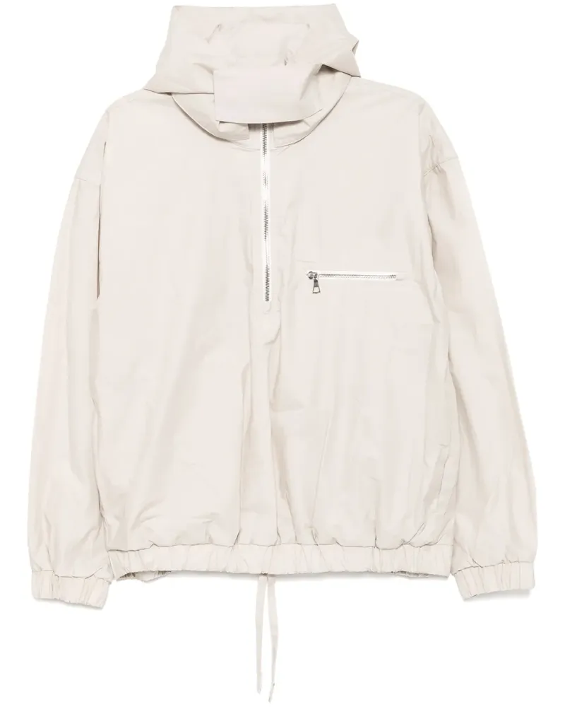 Rier Gewachster Windbreaker - Grau Grau