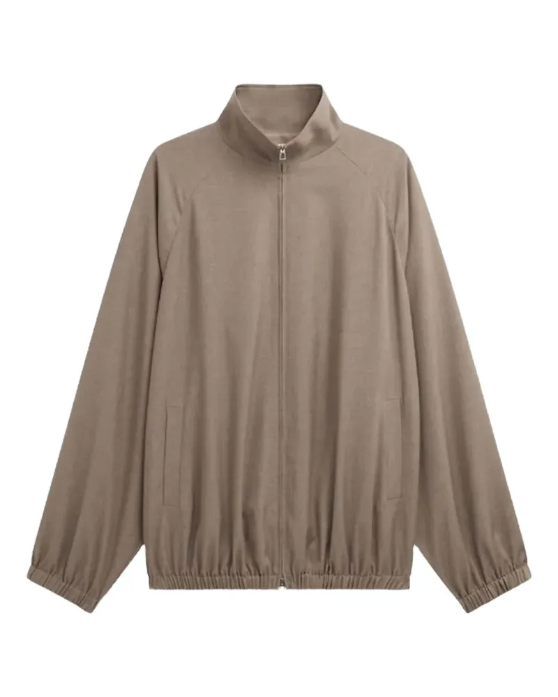 FRANKIE Shop Baxter Jacke mit Stehkragen - Nude Nude