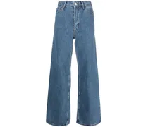 Jeans mit weitem Bein - Blau